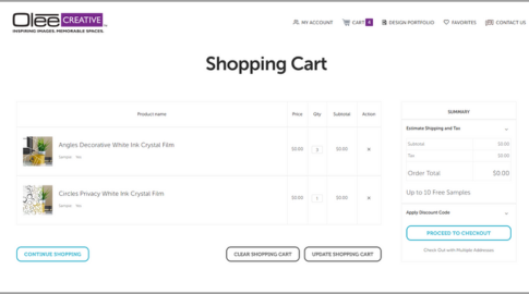 Order Samples for Your Projects